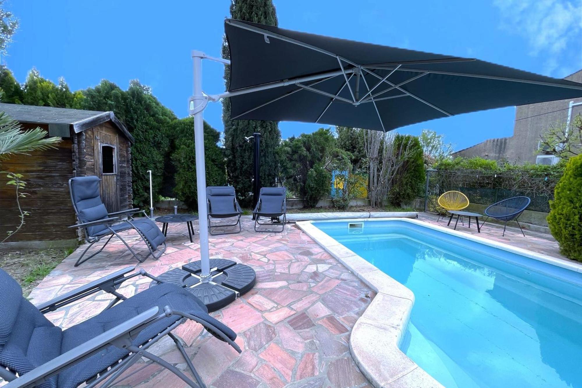 VILLA CONSTANCE - Swimming pool & Parking - sleeps 8 Six-Fours-les-Plages Exteriör bild